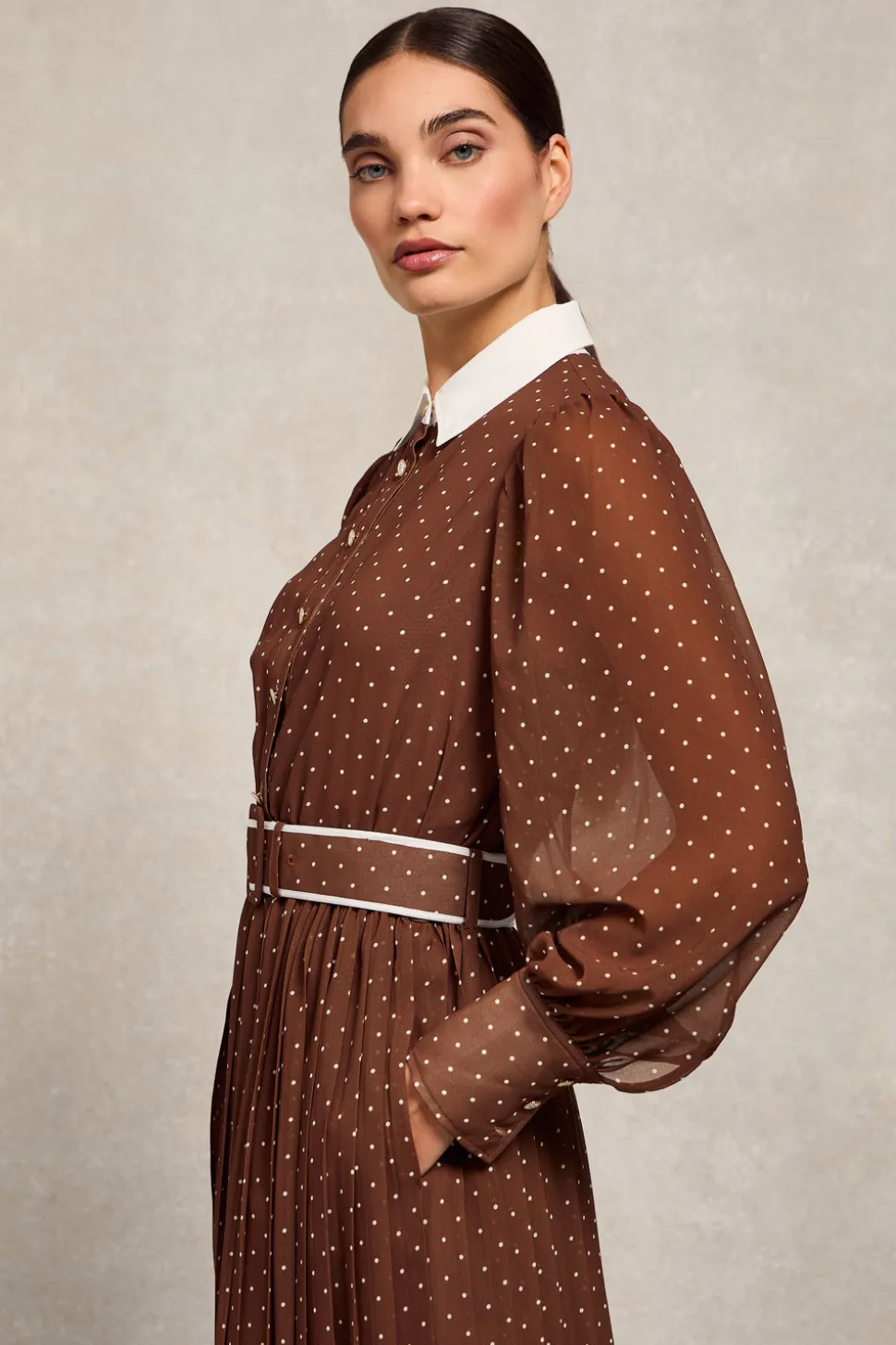 Annabel Pleated Maxi Dress