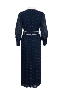 Annabel Pleated Maxi Dress