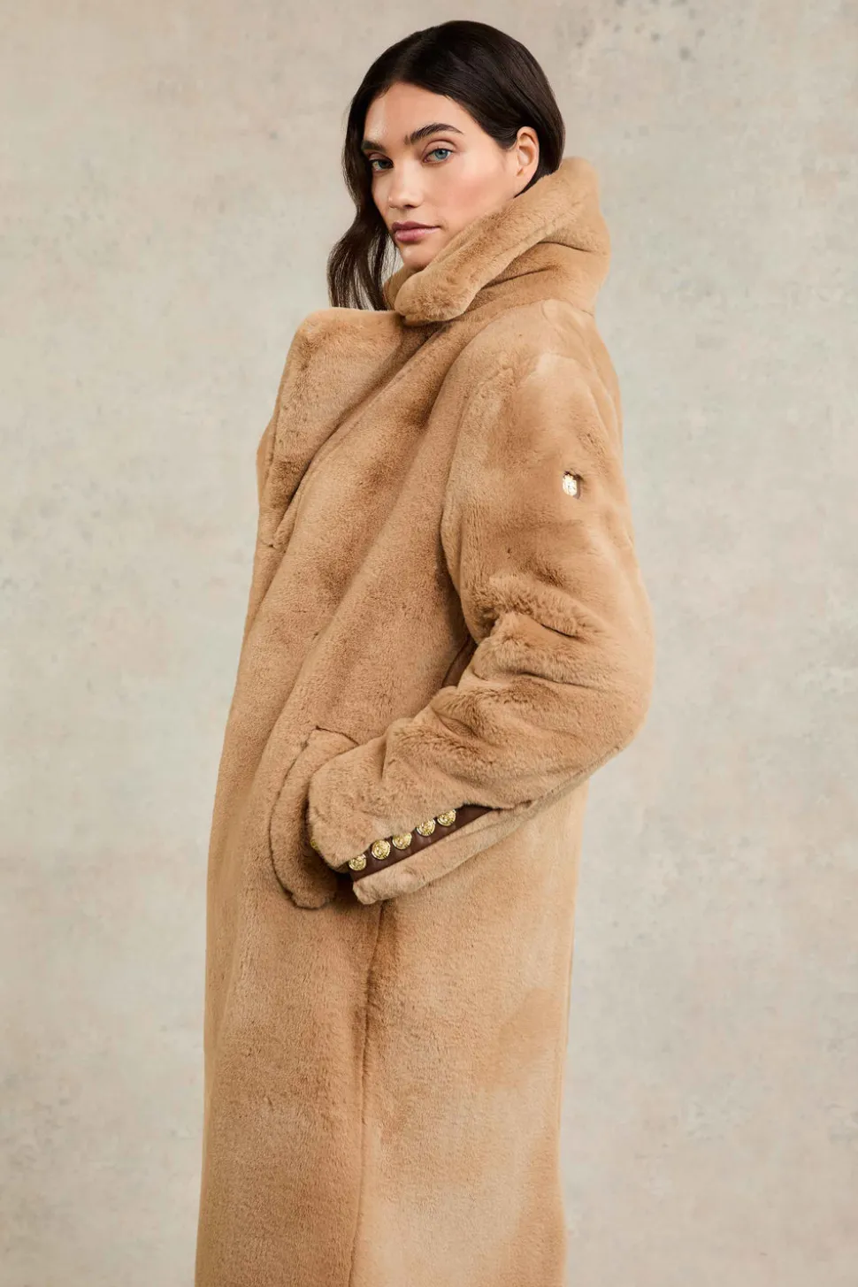 Asygarth Faux Fur Coat