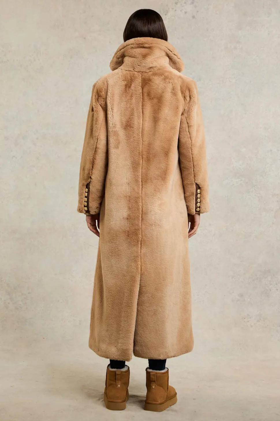 Asygarth Faux Fur Coat