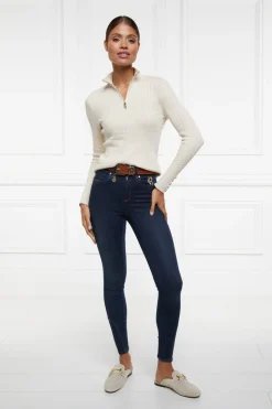 Ava Quarter Zip Knit
