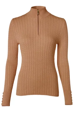 Ava Quarter Zip Knit