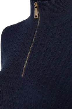 Ava Quarter Zip Knit