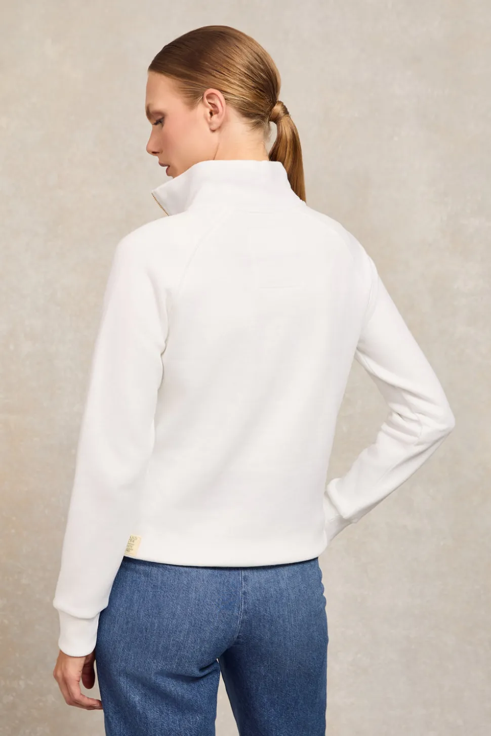 Burford Quarter Zip Neck Sweat