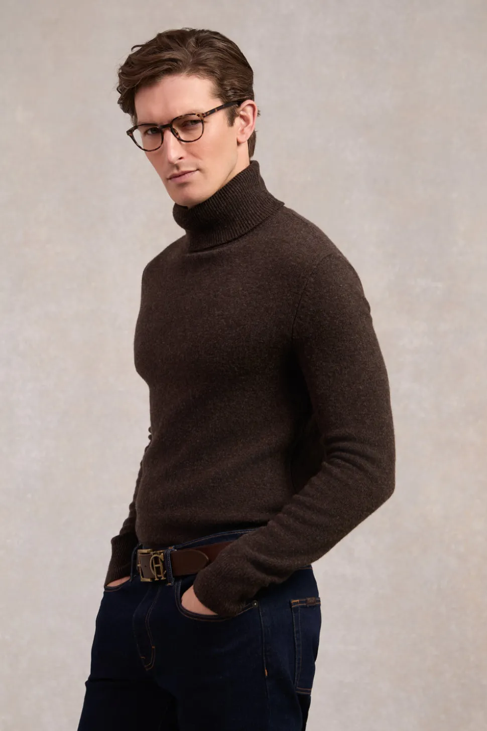 Byron Roll Neck Knit