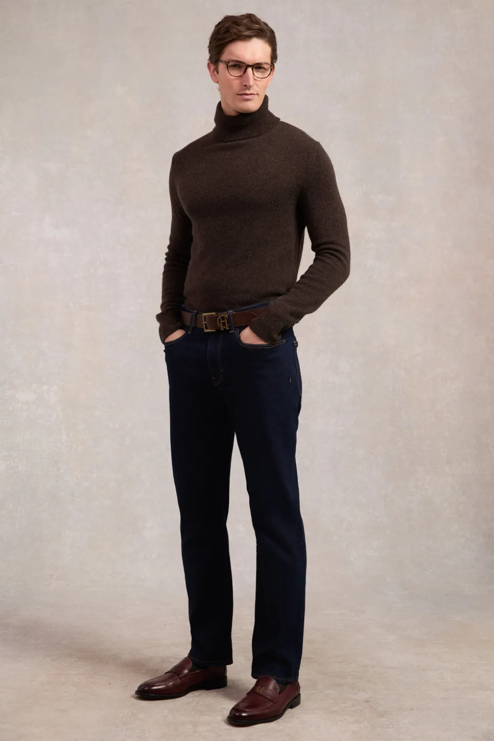 Byron Roll Neck Knit