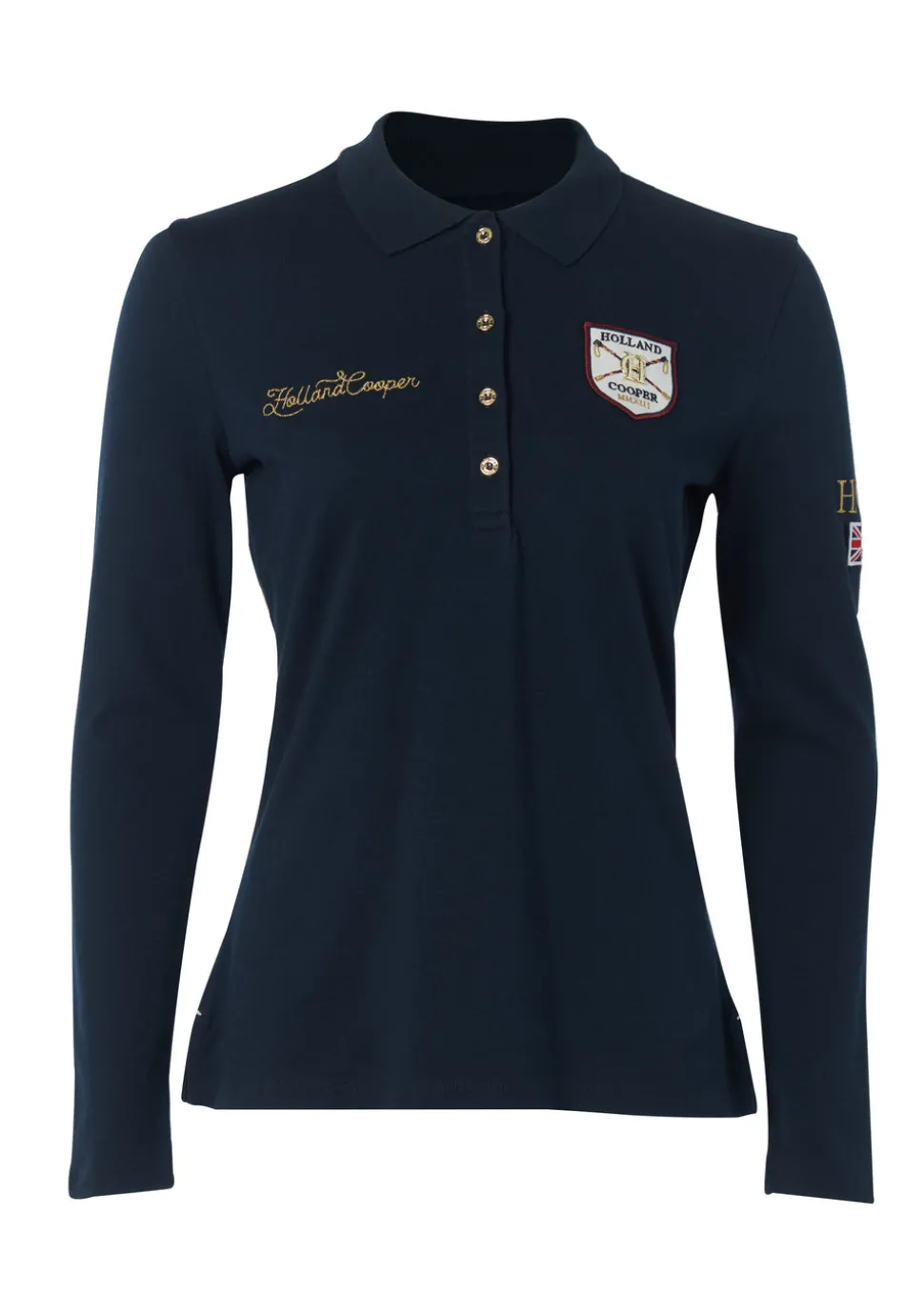 Classic Long Sleeve Polo Shirt