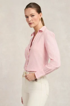 Classic V-Neck Blouse