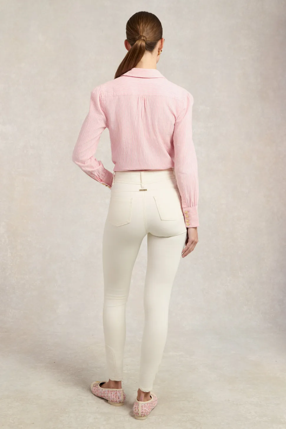 Classic V-Neck Blouse