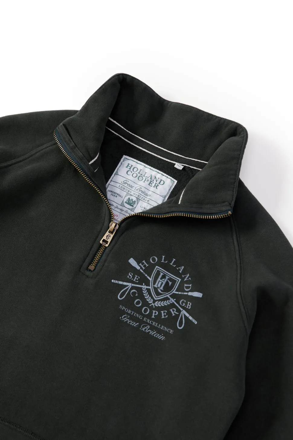 Crest Zip Henley