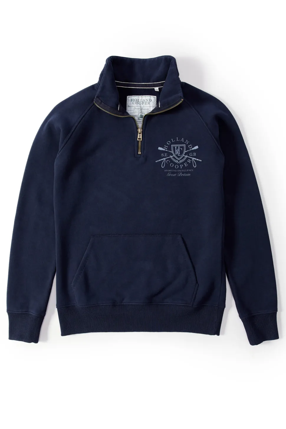 Crest Zip Henley