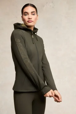 Crystal Zip Hoodie
