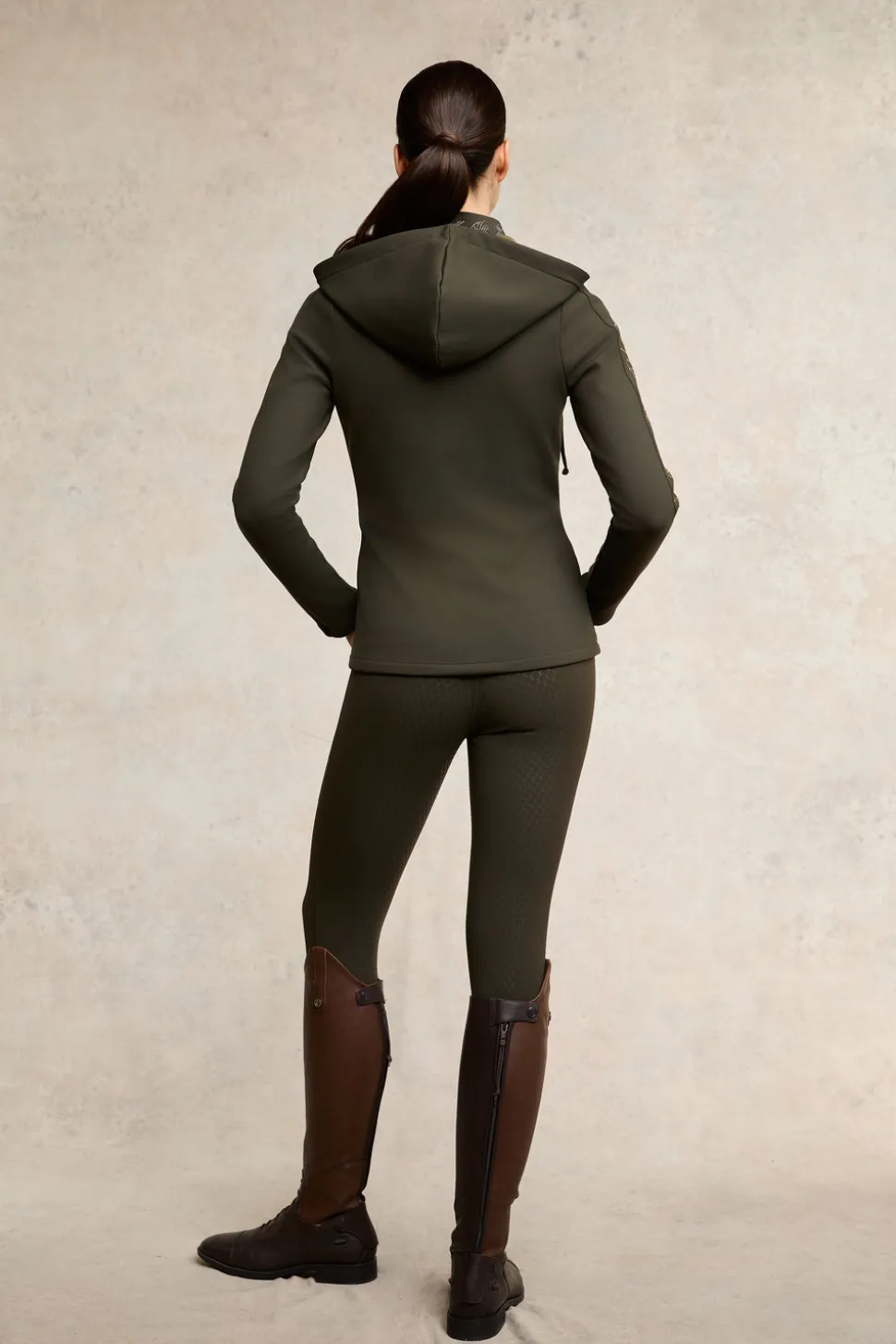 Crystal Zip Hoodie