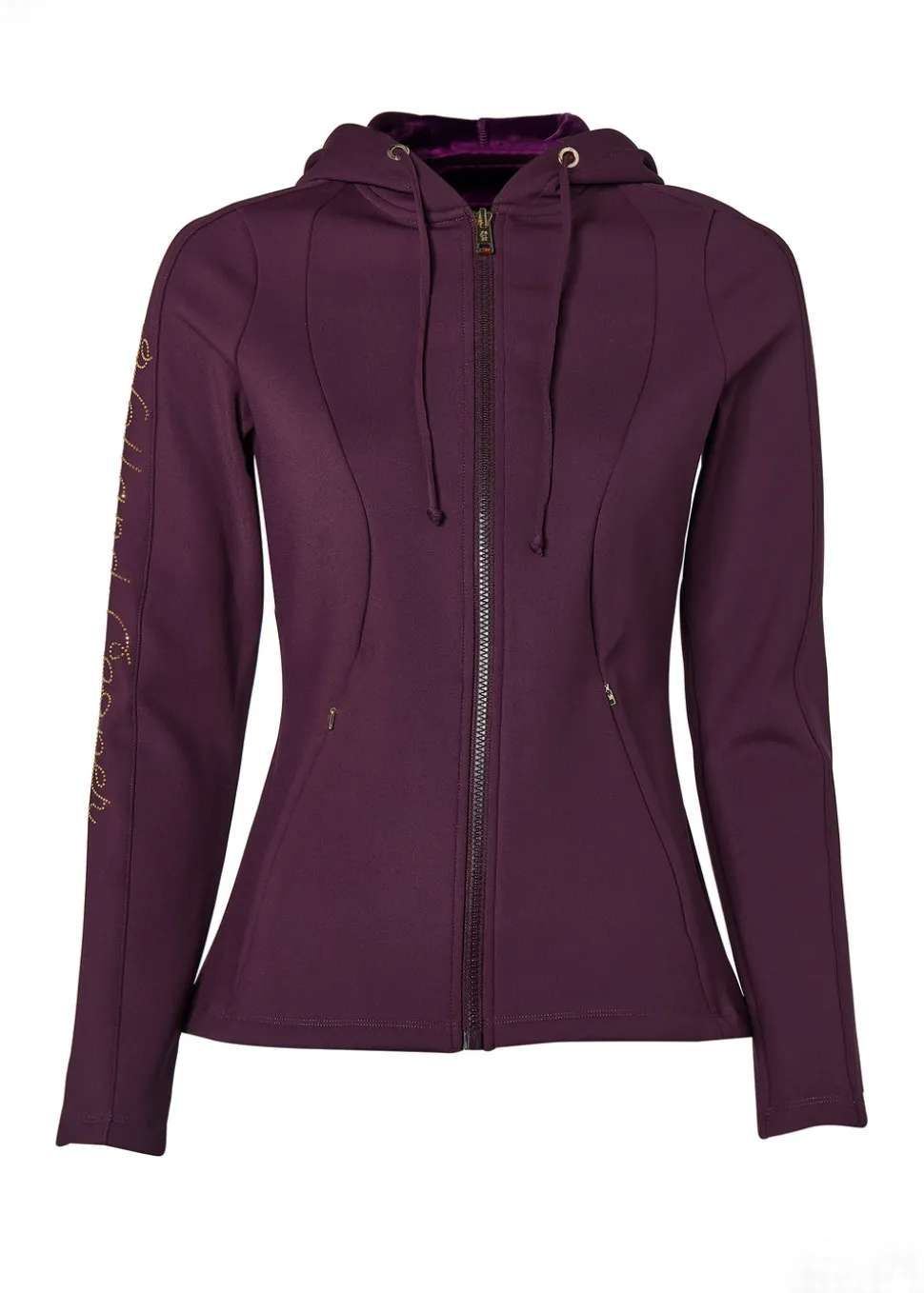 Crystal Zip Hoodie