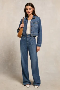 Denim Bomber Jacket