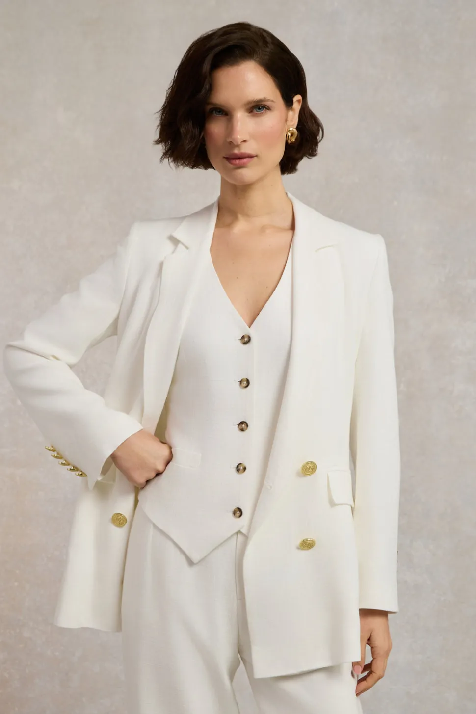 Double Breasted Blazer