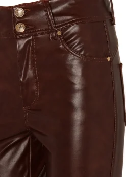 Faux Leather Skinny Jean