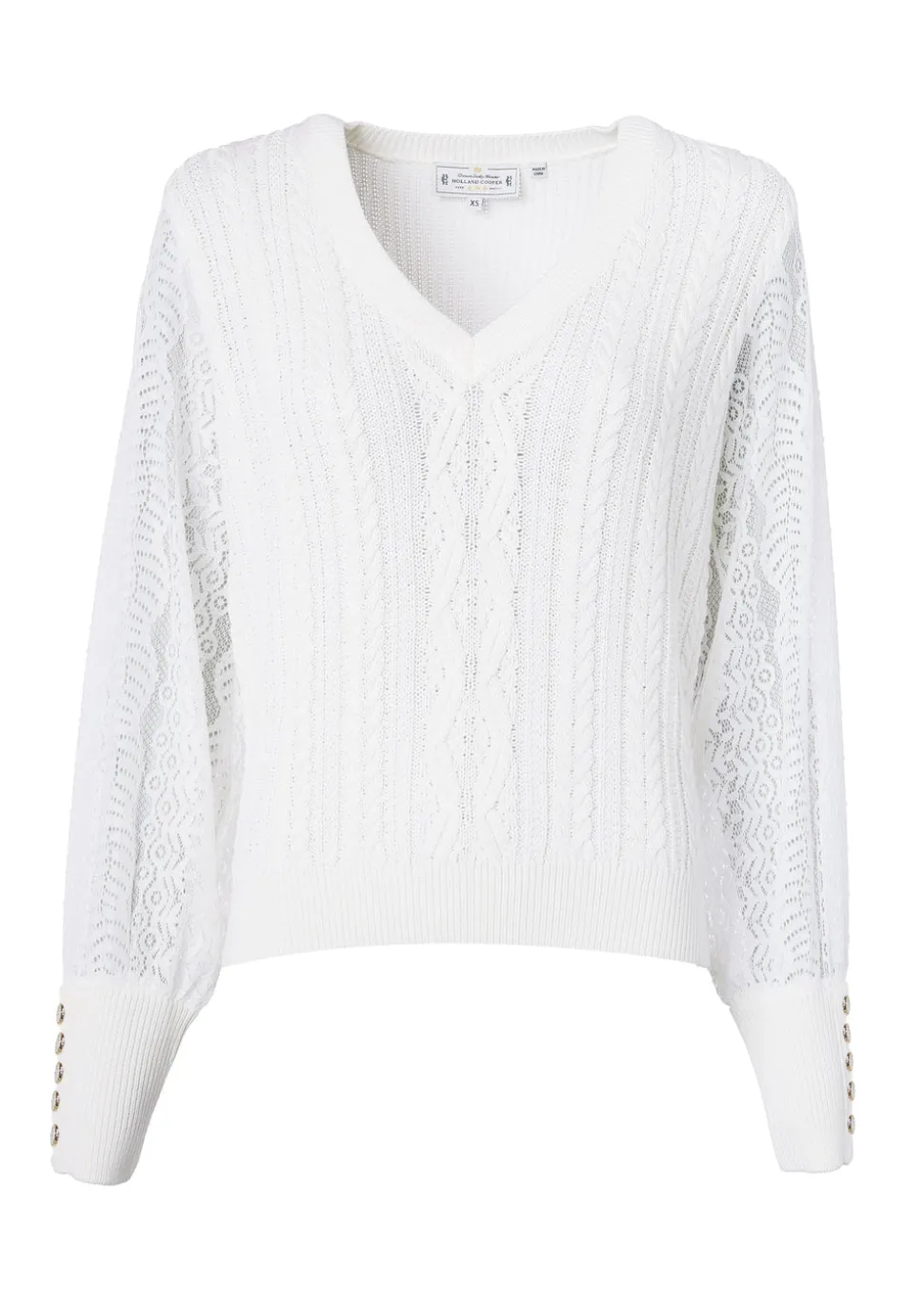 Featherton V-Neck Knit