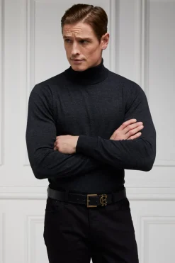 Fine Roll Neck Knit
