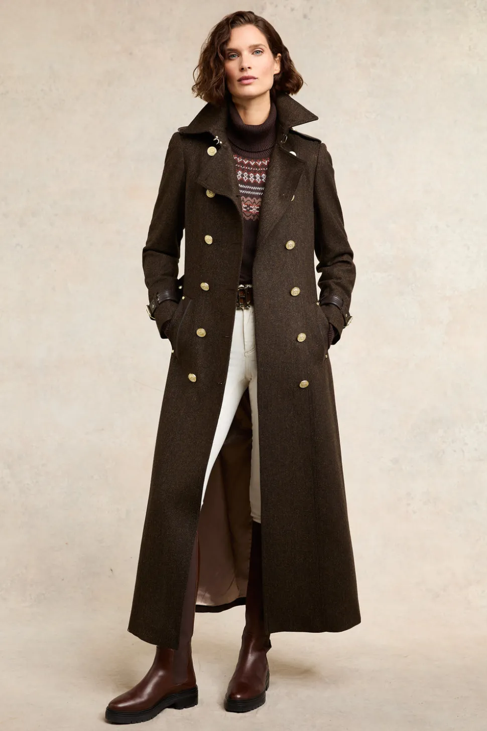 Full Length Marlborough Trench Coat