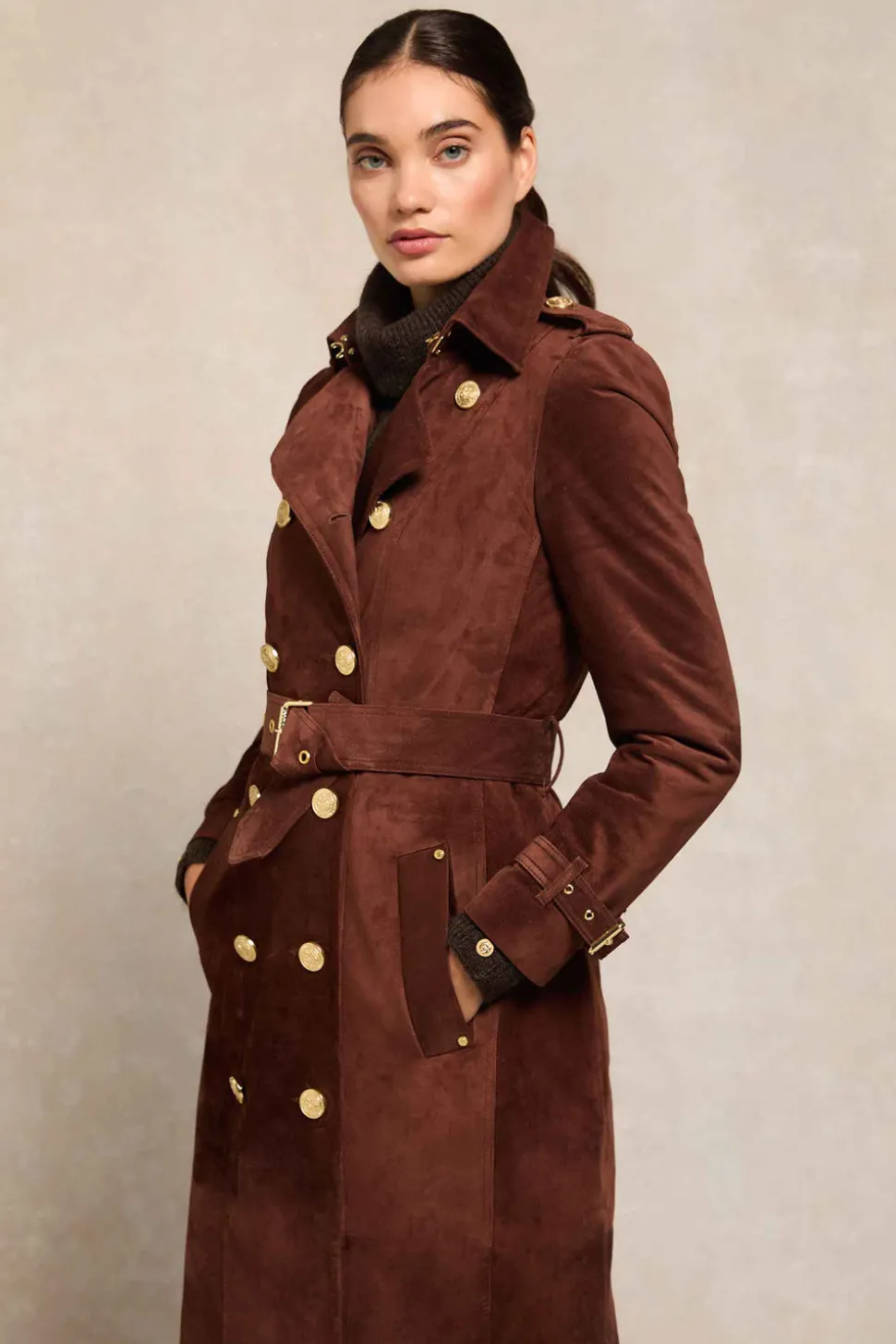 Full Length Marlborough Trench Coat