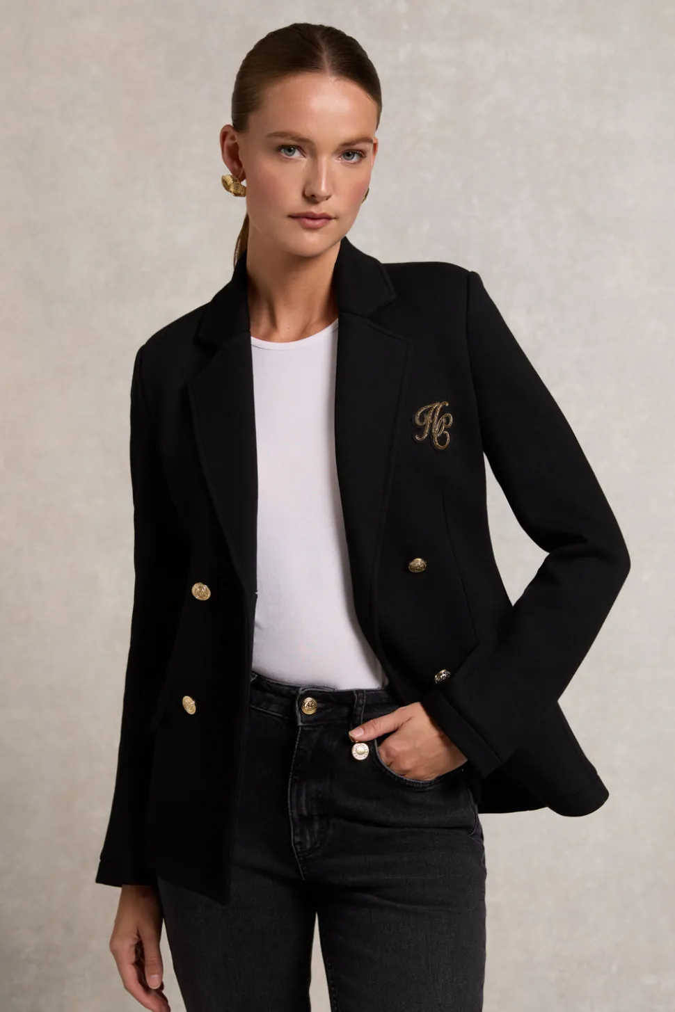 Henley Double Breasted Blazer