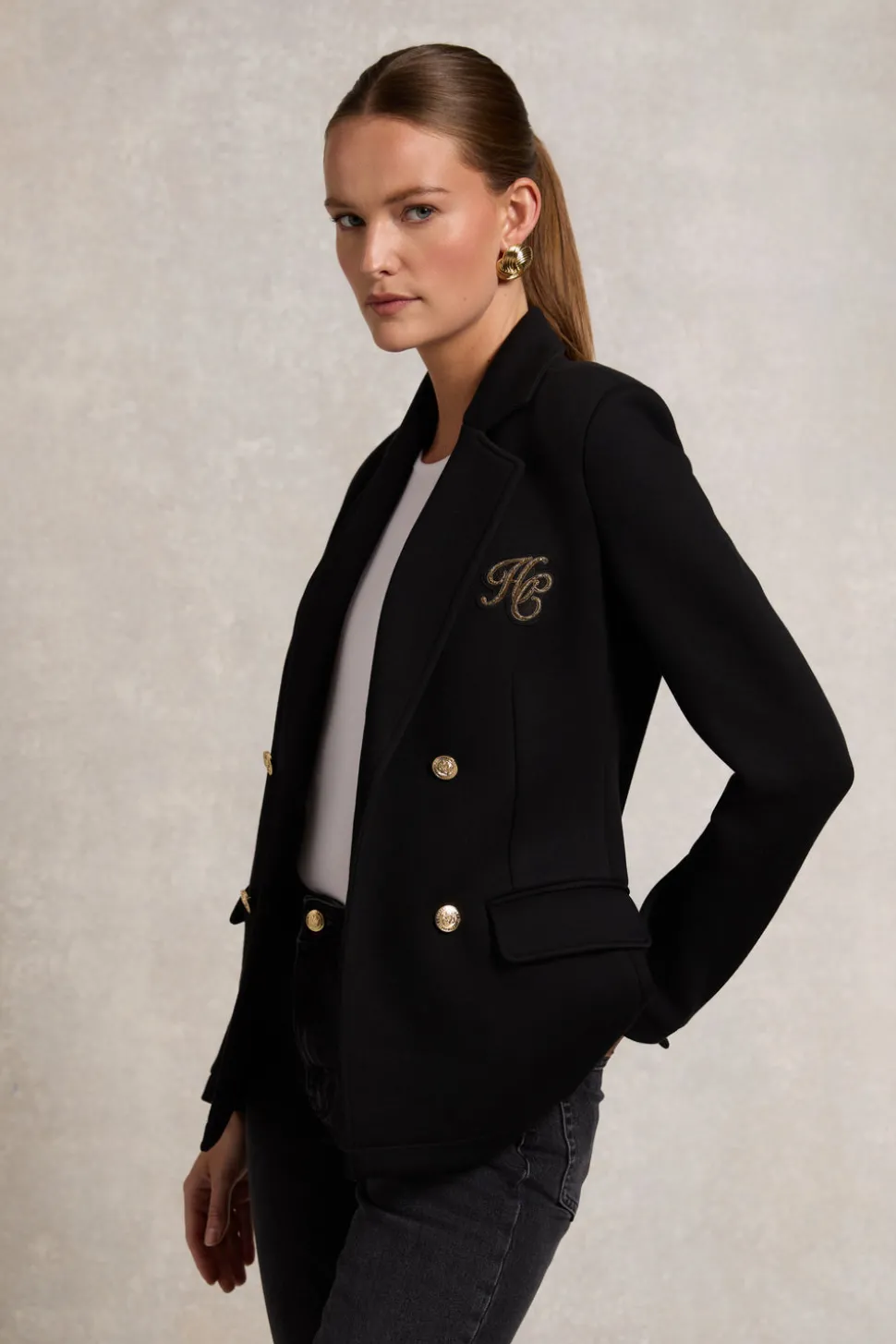 Henley Double Breasted Blazer