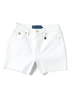 High Rise Denim Short