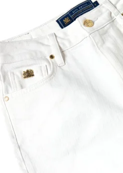 High Rise Denim Short