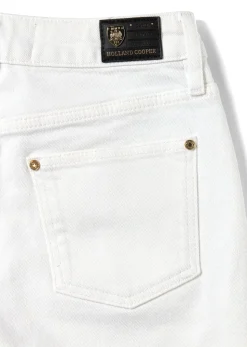 High Rise Denim Short