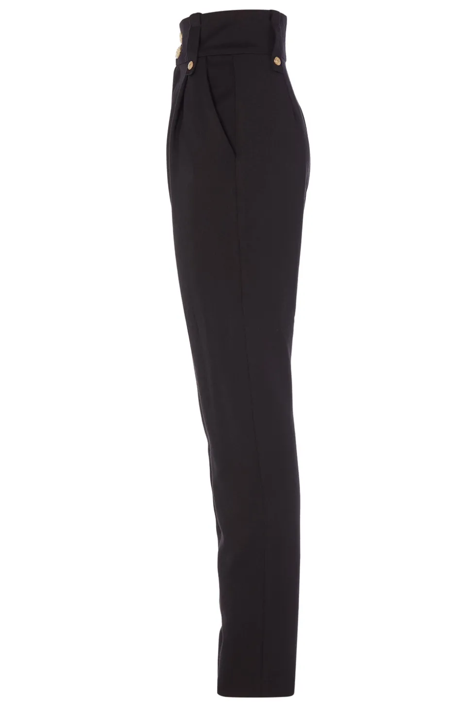 High Waisted Peg Trouser
