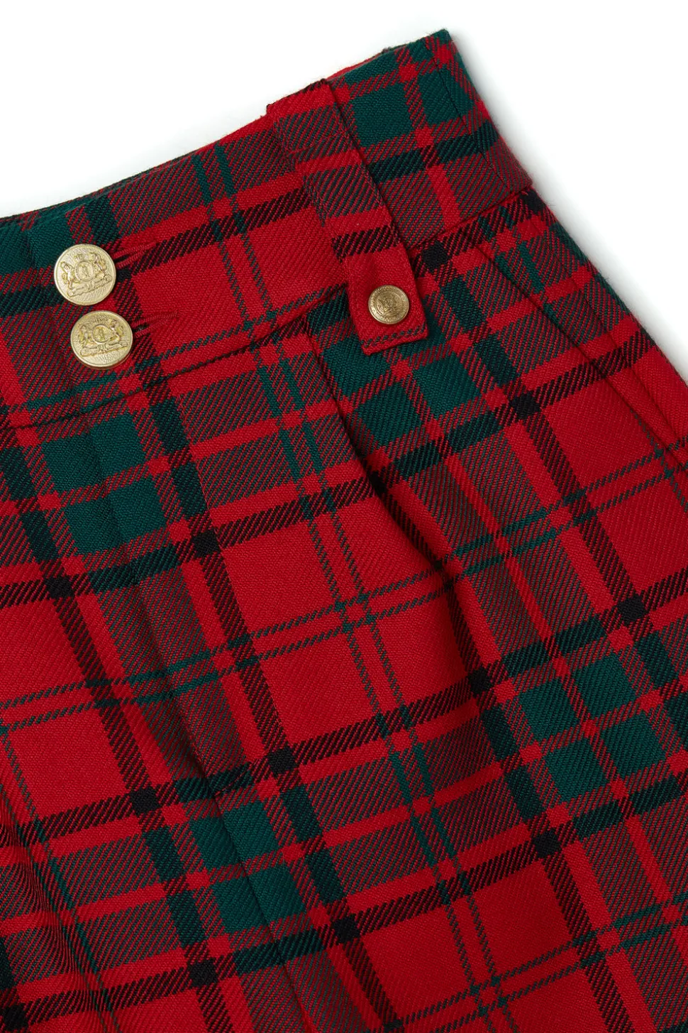 High Waisted Peg Trouser