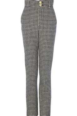High Waisted Peg Trouser
