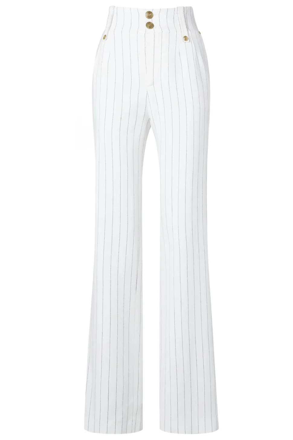 High Waisted Straight Trouser