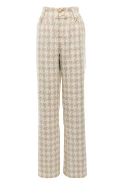 High Waisted Straight Trouser