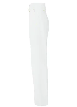 High Waisted Straight Trouser