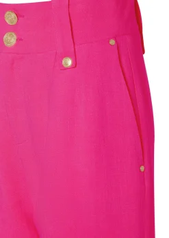 High Waisted Straight Trouser