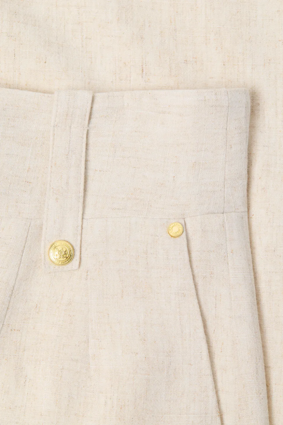 High Waisted Straight Trouser