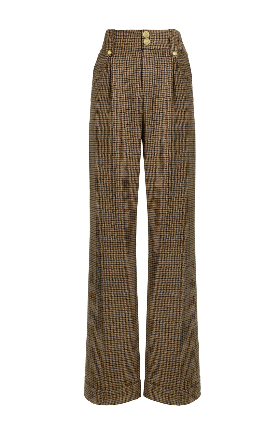 High Waisted Wide Leg Trouser