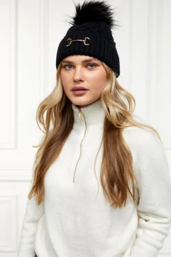 Horsebit Bobble Hat