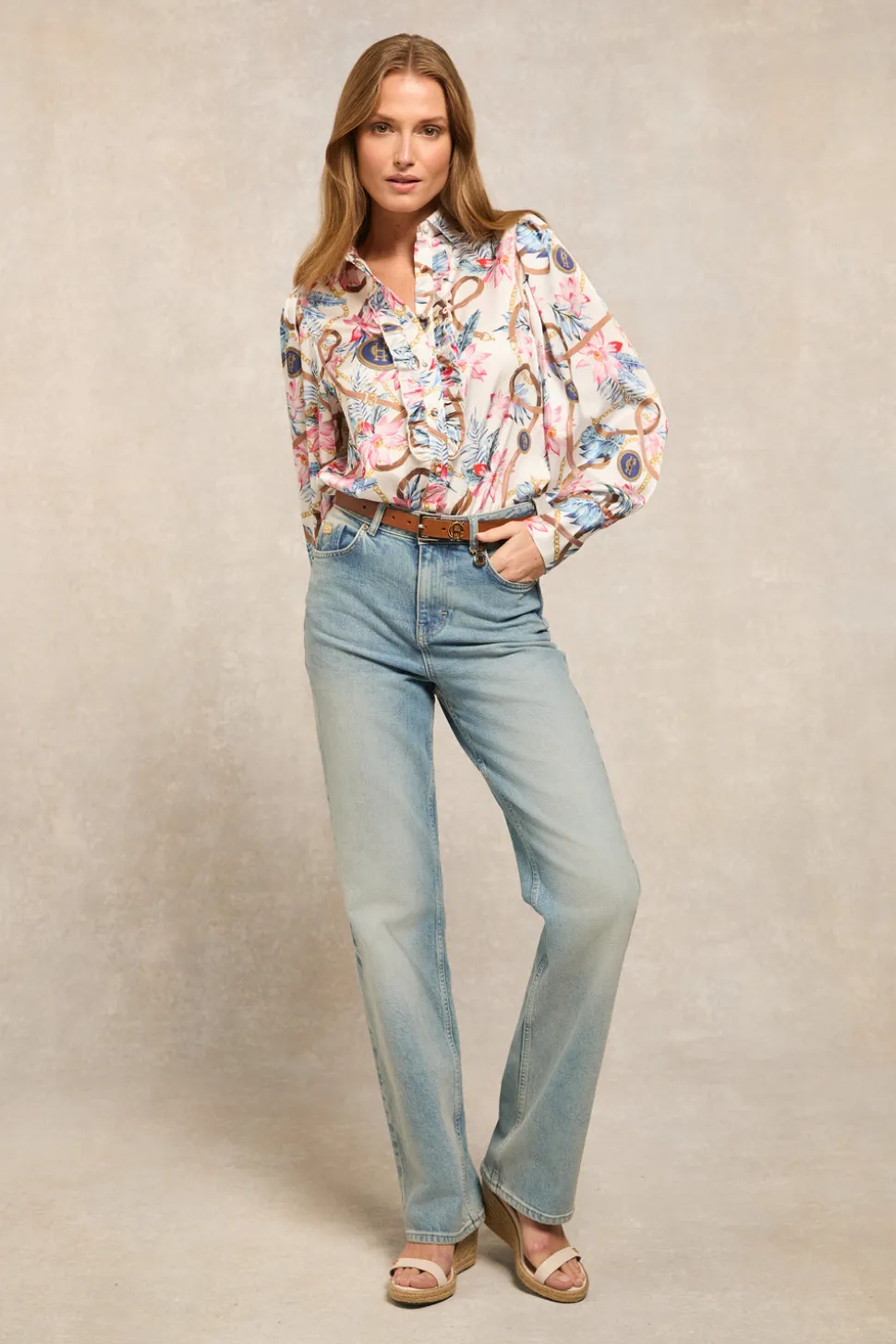 Isla Ruffle Shirt