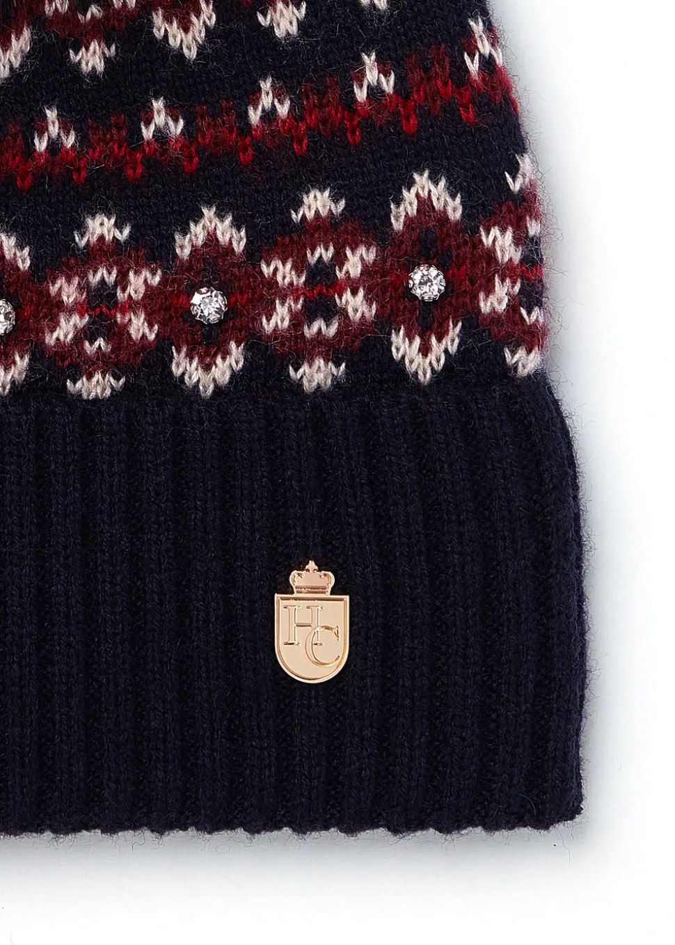 Jennifer Fairisle Bobble Hat
