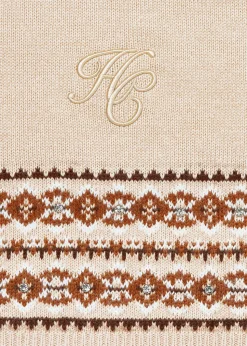 Jennifer Fairisle Scarf