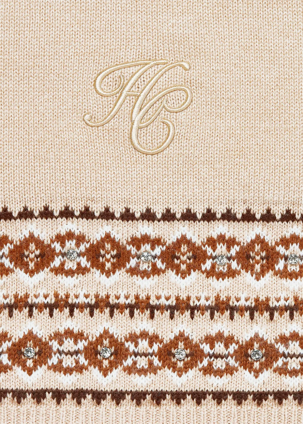 Jennifer Fairisle Scarf