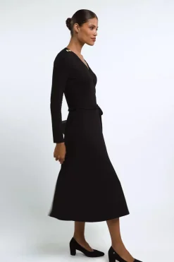 Juliette Midi Wrap Dress