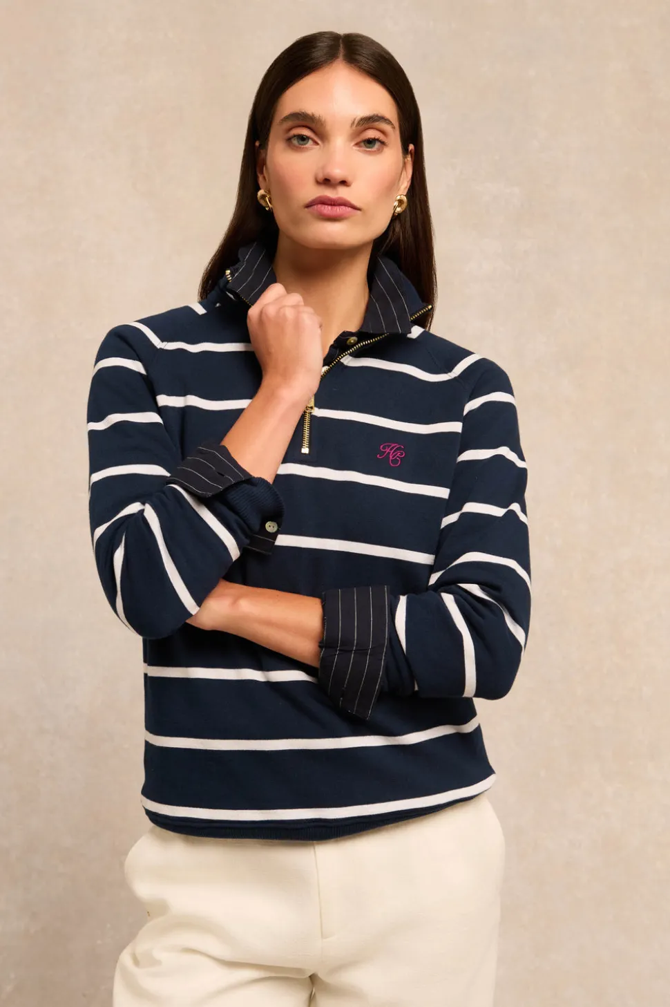 Kingham Quarter Zip Neck Sweat