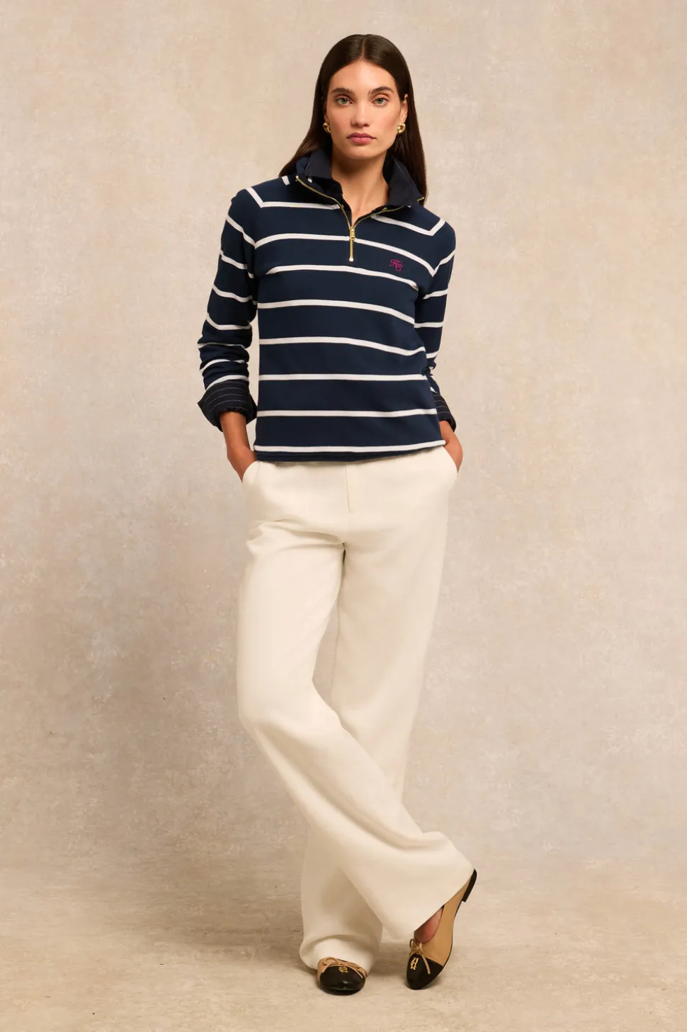 Kingham Quarter Zip Neck Sweat