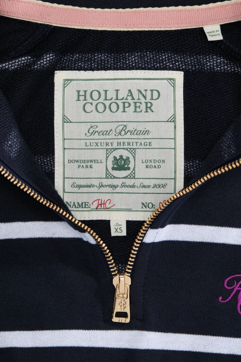 Kingham Quarter Zip Neck Sweat