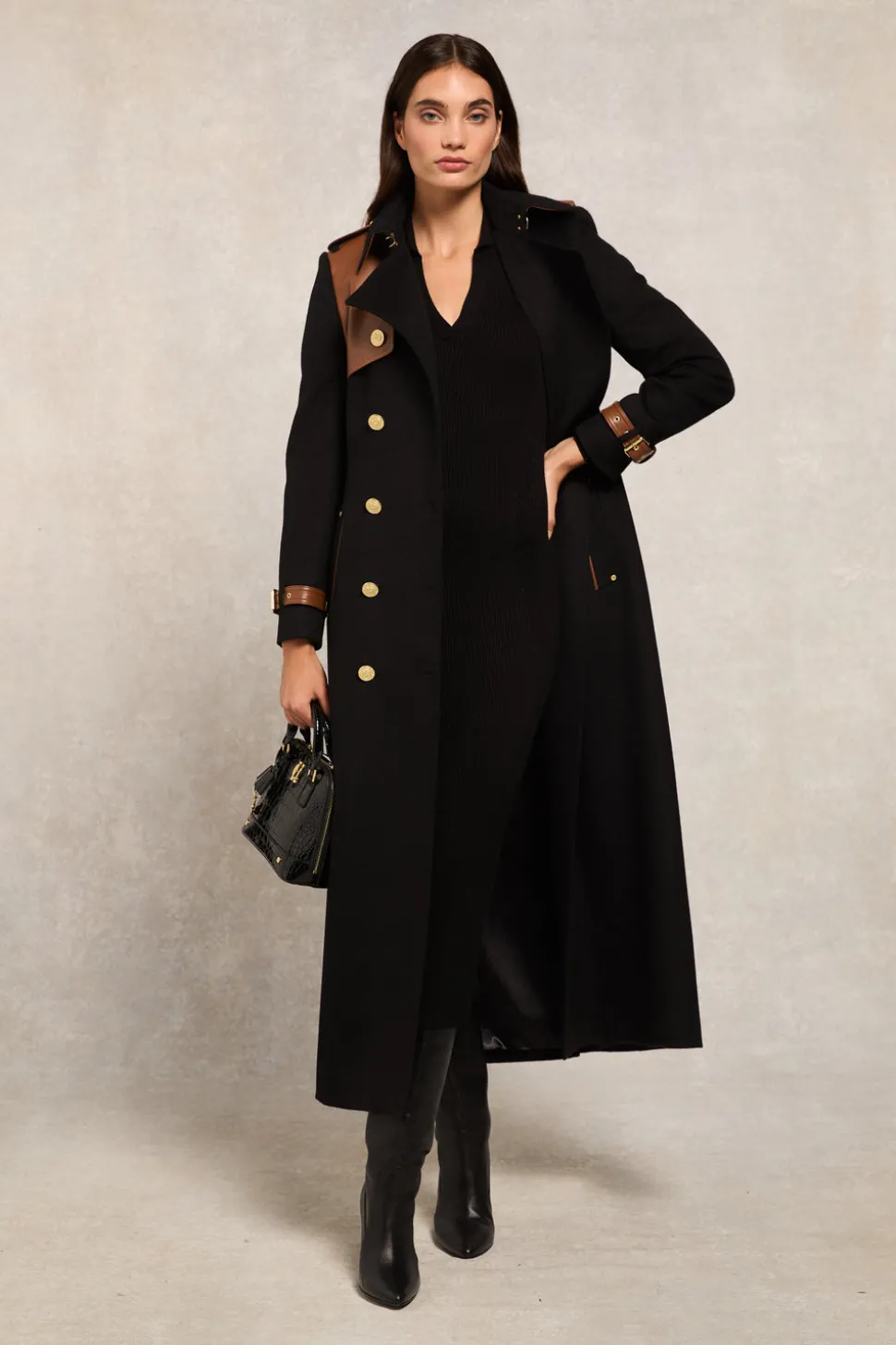 Knitted Shirt Dress