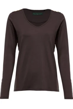 Long Sleeve V-Neck Tee